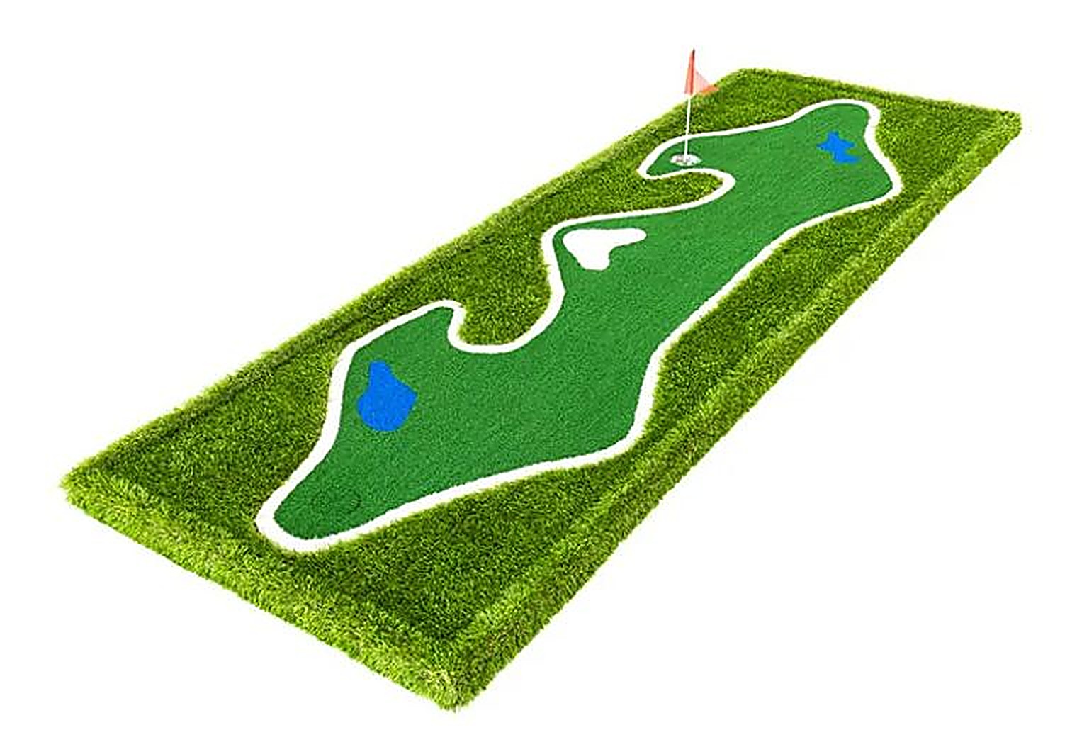 Trou du parcours de mini-golf Funty