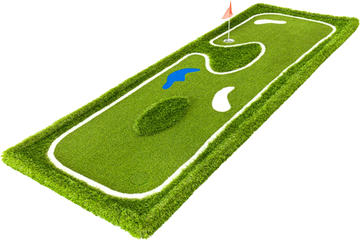 Piste de mini-golf Funty, tracé n° 4